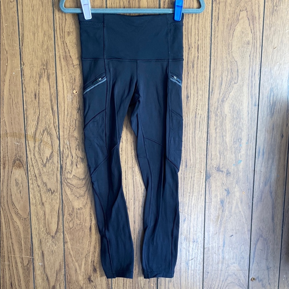 Lululemon Athletica Black High-Waisted Leggings